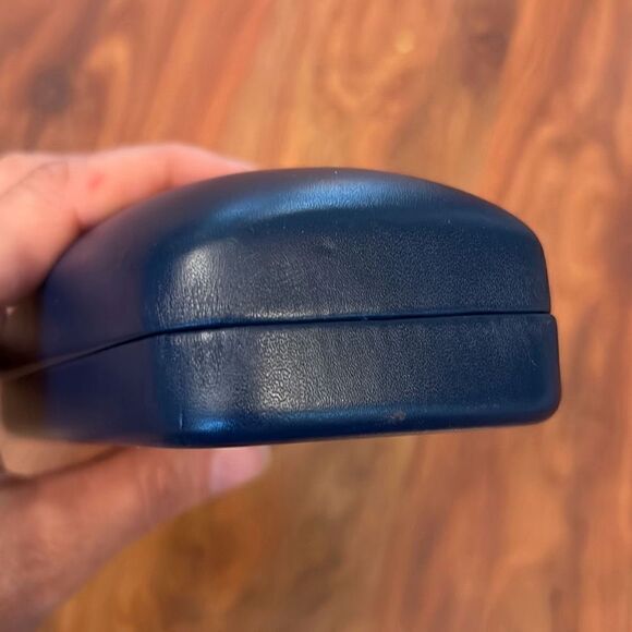 Lacoste navy blue hard eyeglass, sunglass case - Picture 6 of 6